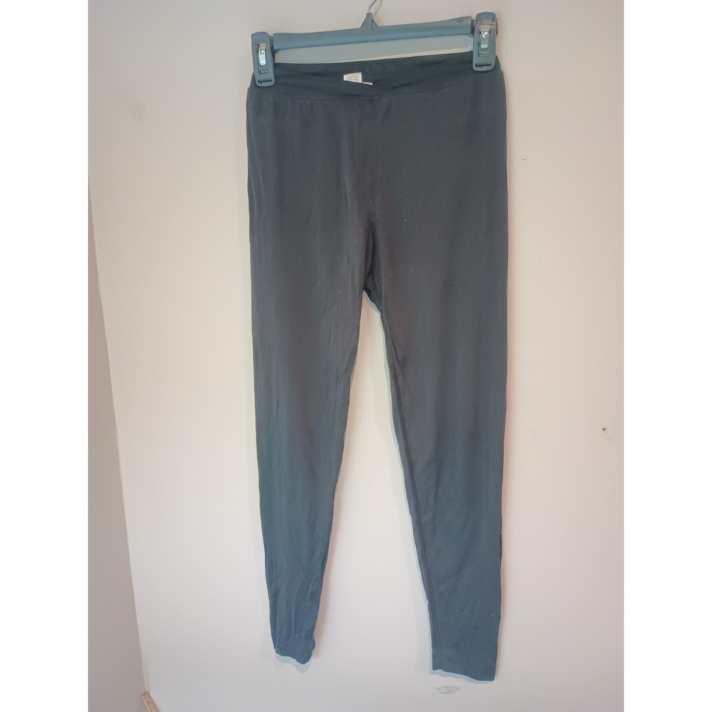 WinterSilks Womens XS Black 100% Pure Silk Leggings Base Layer Thermal Pants